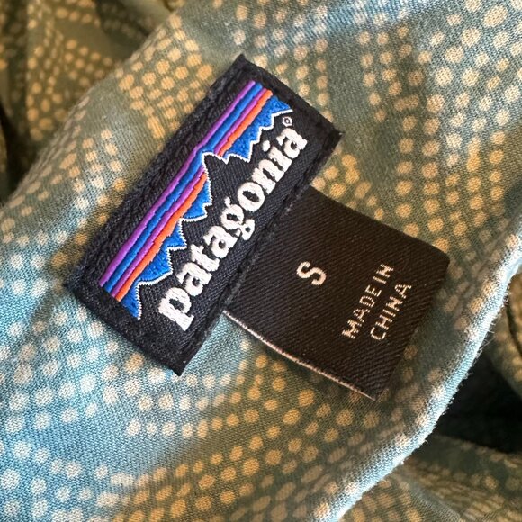 Patagonia Lost Wildflower Spaghetti Strap Crop Jumpsuit Open Tie Back Size Small - Picture 13 of 13